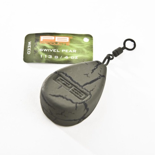 PB Products Swivel Pear Lead 113g 4oz Weed Ciężarek Karpiowy Z Krętlikiem NG24 Sklep Karpiowy Feeder Spinning.jpg