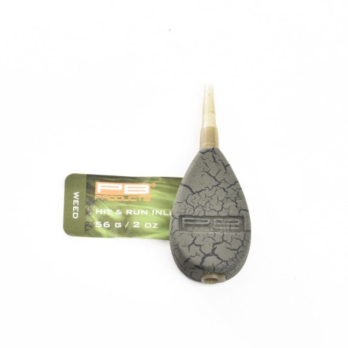 PB Products Hit N Run Inline Lead 56g Weed Ciężarek Karpiowy Przelotowy NG24 Sklep Karpiowy Feeder Spinning .JPG