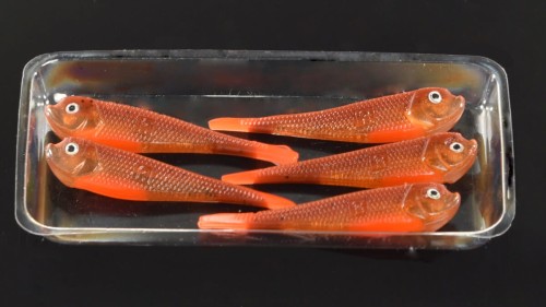 Rozemeijer Micro Tail Bloody Minnow 5szt. PRZYNĘTA SPINNINGOWA GUMOWA
