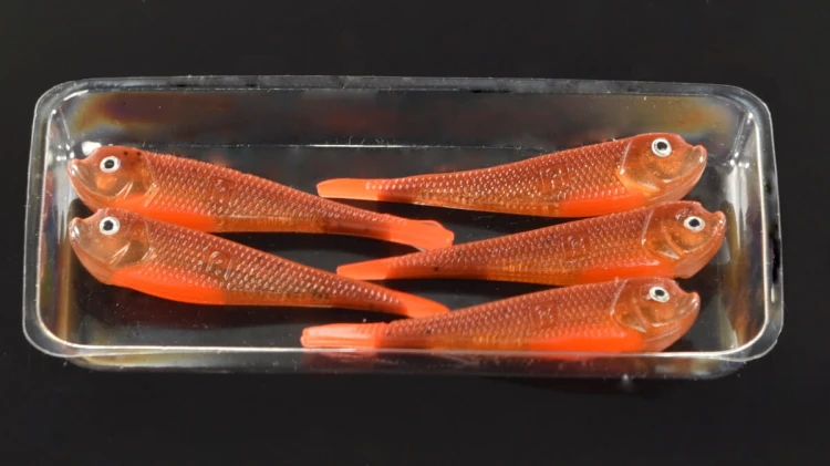Rozemeijer Micro Tail Bloody Minnow 5szt. PRZYNĘTA SPINNINGOWA GUMOWA