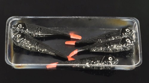 Rozemeijer Micro Tail Black Beauty 5szt. PRZYNĘTA SPINNINGOWA GUMOWA