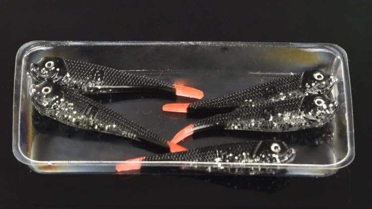 Rozemeijer Micro Tail Black Beauty 5szt. PRZYNĘTA SPINNINGOWA GUMOWA