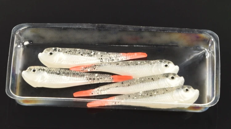 Rozemeijer Micro Tail Salt & Pepper 5szt. PRZYNĘTA SPINNINGOWA GUMOWA