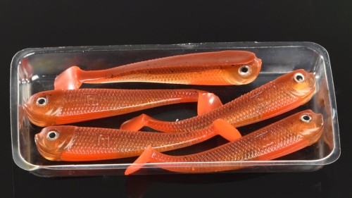 Rozemeijer Paddle Tail Bloody Minnow 5szt. PRZYNĘTA SPINNINGOWA GUMOWA