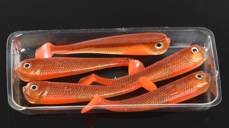 Rozemeijer Paddle Tail Bloody Minnow 5szt. PRZYNĘTA SPINNINGOWA GUMOWA