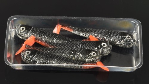 Rozemeijer Paddle Tail Black Beauty 5szt. PRZYNĘTA SPINNINGOWA GUMOWA