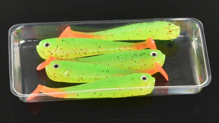 Rozemeijer Paddle Tail Fire Tiger 5szt. PRZYNĘTA SPINNINGOWA GUMOWA