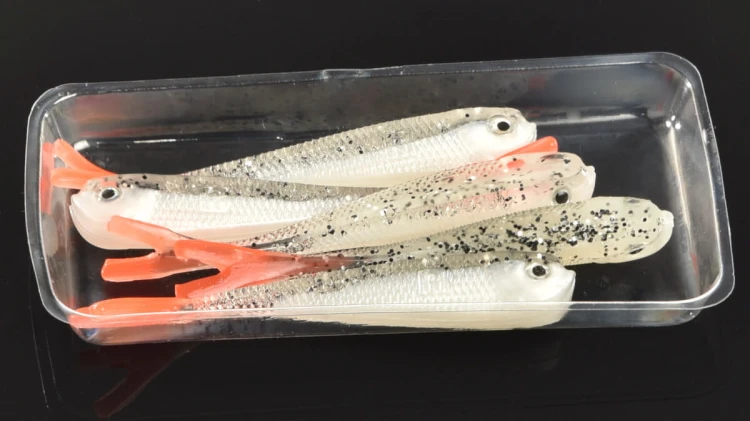 Rozemeijer V-Tail Salt & Pepper 5szt. PRZYNĘTA SPINNINGOWA GUMOWA