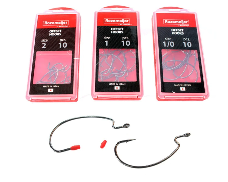 68348-Rozemeijer Offset Hooks 1/0 10szt. HAKI OFFSETOWE DROPSHOT