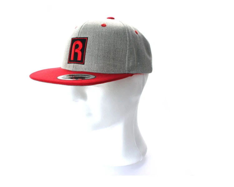 79513-Rozemeijer SnapBack Cap Grey/Red CZAPKA Z DASZKIEM