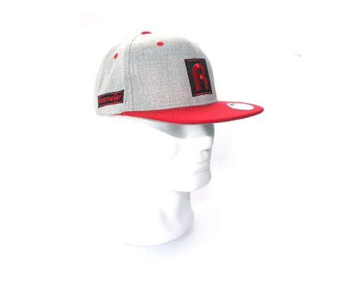 79513-Rozemeijer SnapBack Cap Grey/Red CZAPKA Z DASZKIEM