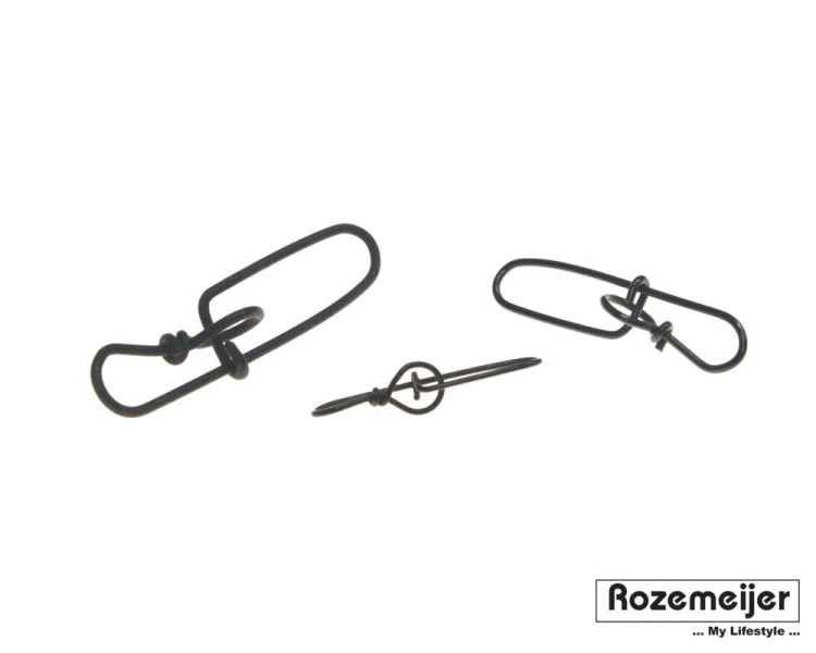 68070-72-74-Rozemeijer Sure Lock Snap 10kg Nr14 20szt. AGRAFKA SPINNINGOWA Z ZABEZPIECZENIEM