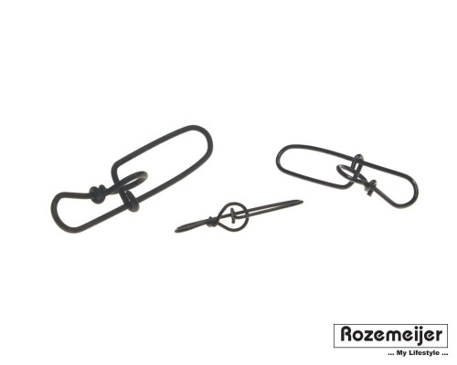 68070-72-74-Rozemeijer Sure Lock Snap 55kg Nr6 20szt. AGRAFKA SPINNINGOWA Z ZABEZPIECZENIEM