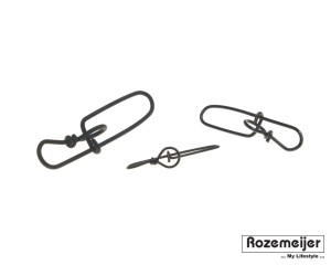 Rozemeijer Sure Lock Snap 28kg Nr10 20szt. AGRAFKA SPINNINGOWA Z ZABEZPIECZENIEM