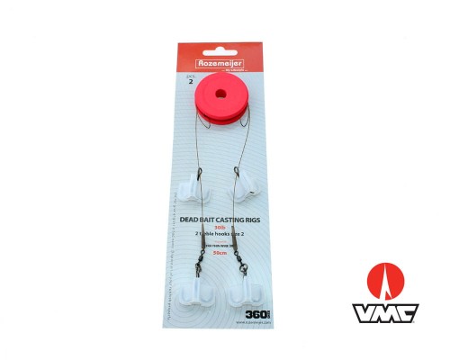 68492-Rozemeijer Deadbait Distance Casting Rigs 30lb Nr2 DOZBROJKA DO ŻYWEJ / MARTWEJ PRZYNĘTY