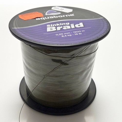 Sinking Braid 0,2mm 8,2kg 1500m