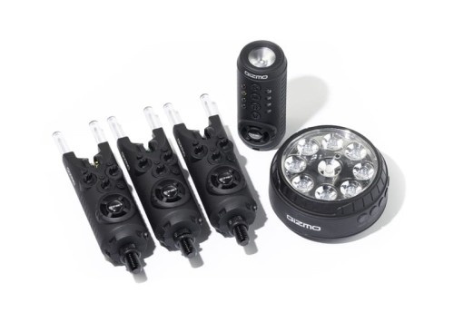 Sygnalizatory brań, zestaw z lampką kampingową SONIK GIZMO 3+1 ALARM + BIVVY LAMP (ALL BLUE) wszystkie niebieskie