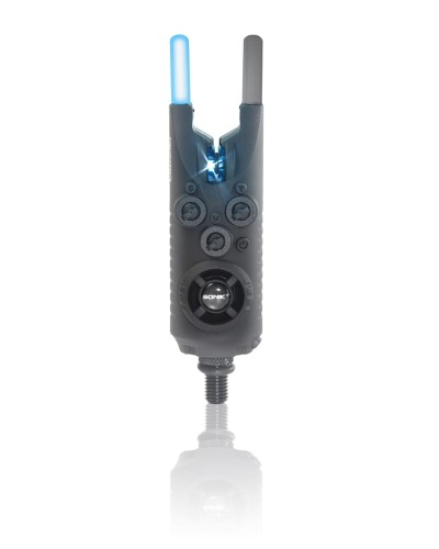 Sygnalizatory brań, zestaw z lampką kampingową SONIK GIZMO 3+1 ALARM + BIVVY LAMP (ALL BLUE) wszystkie niebieskie