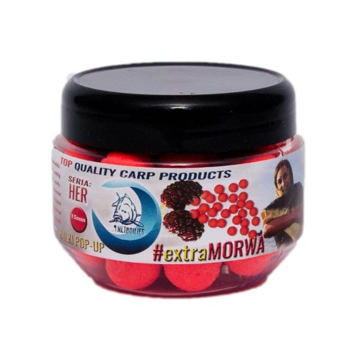 Kulki POP-UP NLT extraMORWA 80g (czerwona) – 16mm