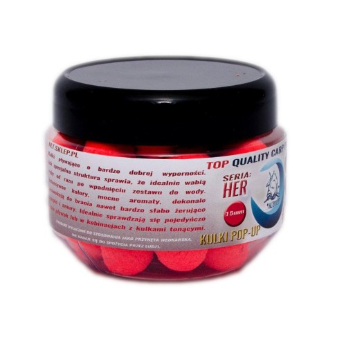 Kulki POP-UP NLT extraMORWA 80g (czerwona) – 16mm