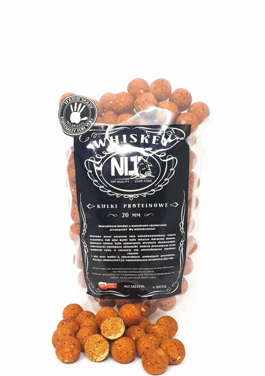 Kulki proteinowe NLT WHISKEY 800g – 20mm