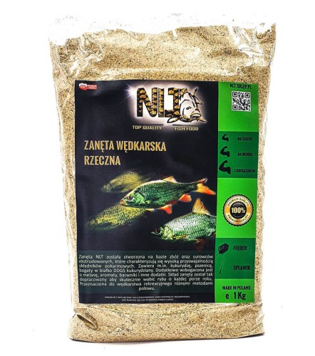 Zanęta wędkarska Classic NLT RZEKA 1000g
