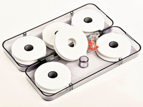 Rozemeijer Rigs & Leader 6szt. Spool Box 22x8,5x3,5cm PUDEŁKO ZE SZPULAMI NA PRZYPONY