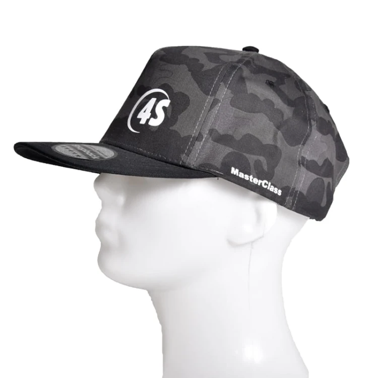 Czapka z daszkiem czarny kamuflaż 4Success  Camo Cup