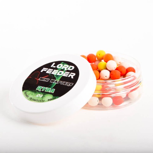 Kulki przynętowe, zbalansowane Ryba  4Success Lord Feeder Wafters 50ml 8mm