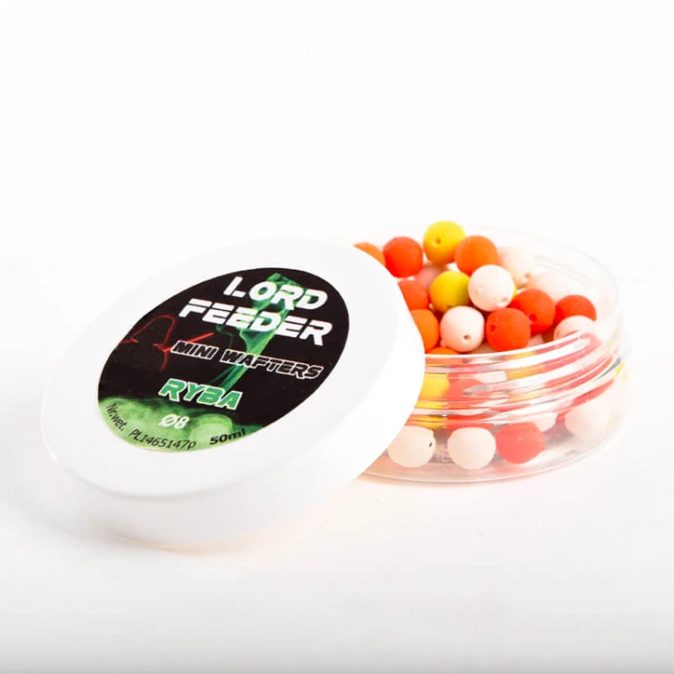 Kulki przynętowe, zbalansowane Ryba  4Success Lord Feeder Wafters 50ml 8mm