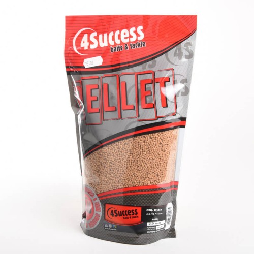 Pellet zanętowy, fermentowana kukurydza 4Success CSL Fish Premium 2,0mm 900gr Method Sticky Pellet
