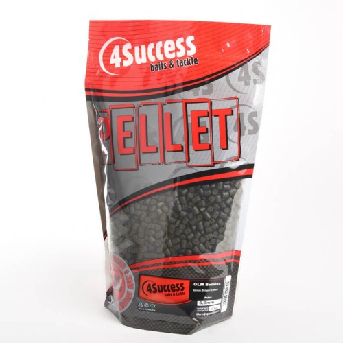 Pellet zanętowy, Małż Nowozelandzki, Spirulina 4Success Green Betaine 6,0mm 900gr Method Sticky Pellet