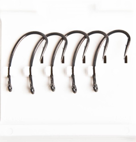 Haki karpiowe z zadziorem RidgeMonkey Ape-X Curve Barbed size 8