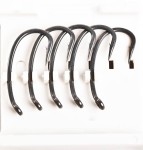 Haki karpiowe wzmocnione,  z zadziorem RidgeMonkey Ape-X Medium Curve 2XX Barbed size 4