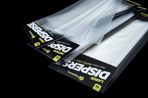 Worki rozpuszczalne PVA, wolno rozpuszczalne 20 szt. RidgeMonkey Disperse  PVA Bags Large 85mm x 150mm