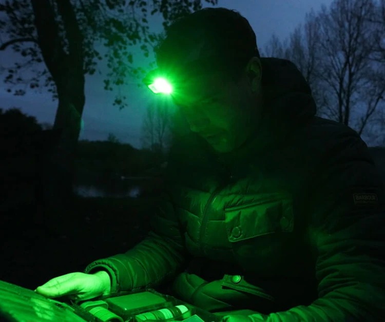 Latarka czołowa, 3 kolorowa PowaPacks Ultralite