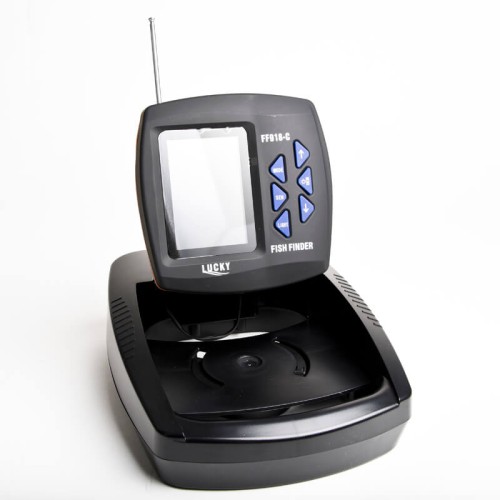 Echosonda bezprzewodowa do łódki zanętowej Lucky Boat Fish Finder FF918-C-WL