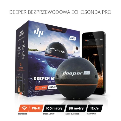 Echosonda bezprzewodowa Deeper PRO