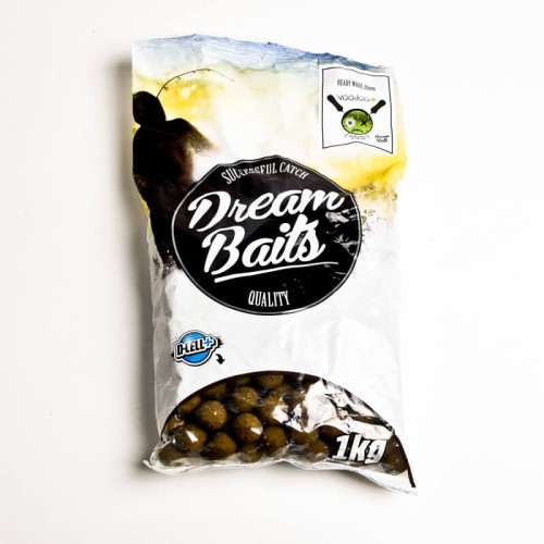 Kulki proteinowe zanętowe Dream Baits VOODO+ 1kg 25mm