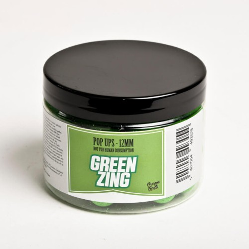 Kulki pływające, pop up 15mm Dream Baits GREEN ZING ( NEW)