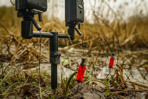 Hanger karpiowy, zestaw AVID LOK DOWN BOBBIN KIT - RED