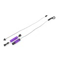 Hanger karpiowy, zestaw AVID LOK DOWN BOBBIN KIT - PURPLE