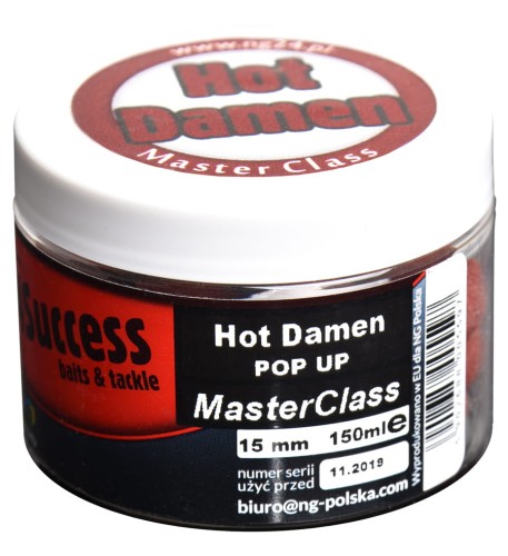 Kulki proteinowe, pływające, pop up 4Success Masterclass Hot Damen 150ml