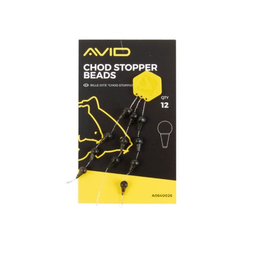 Korale gumowe do chod'a AVID CHOD STOPPER BEADS