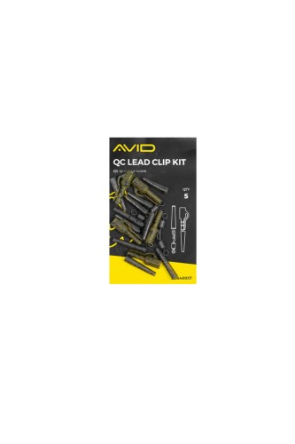 Bezpieczny klips ze stożkiem i krętlikiem AVID QC LEAD CLIP KIT