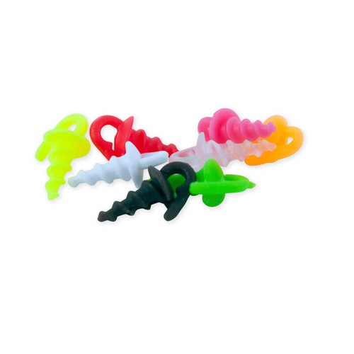 Wkrętka do kulek proteinowych, zielona AVID CARP BAIT SCREWS - GREEN 25szt