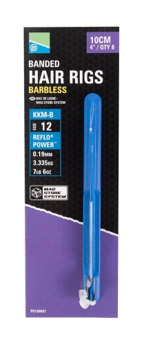 Przypony z gumką PRESTON MSS RIG - 4 BANDED - SIZE 16 KKM-B (8 RIGS PER STICK)