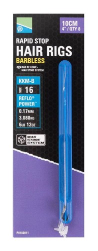 Przypony PRESTON MSS RIG - 4 RAPID STOP-SIZE 16 KKM-B (8 RIGS PER STICK)