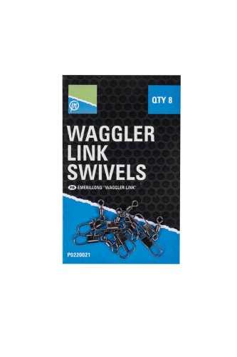 Mocowanie spławika PRESTON WAGGLER LINK SWIVELS1.jpeg