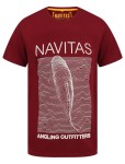 Navitas Joy Tee Burgundy S